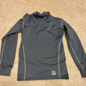 Nike Kids Gray Long Sleeve Shirt